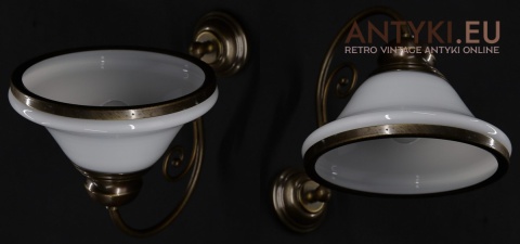 para kinkietów vintage