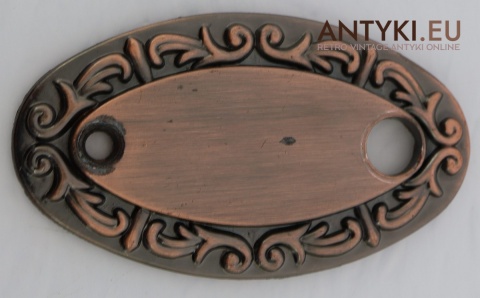 kołatka vintage z ornamentem