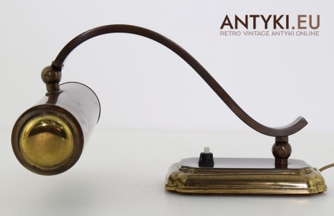 Lampa antyczna do biurka z lat 30