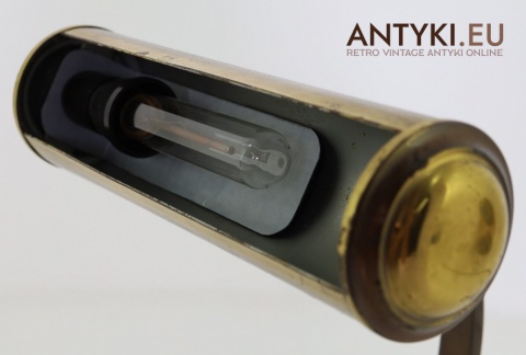 Lampa biurkowa antyczna w stylu retro