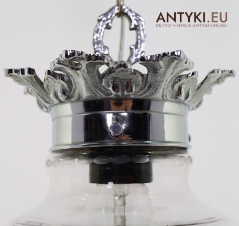 oświetlenie vintage z elementami antycznymi