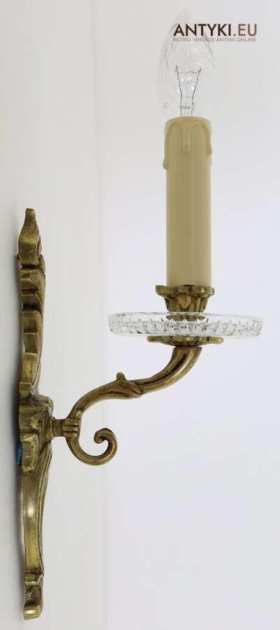 ludwiki antyczne kinkiety pałacowe