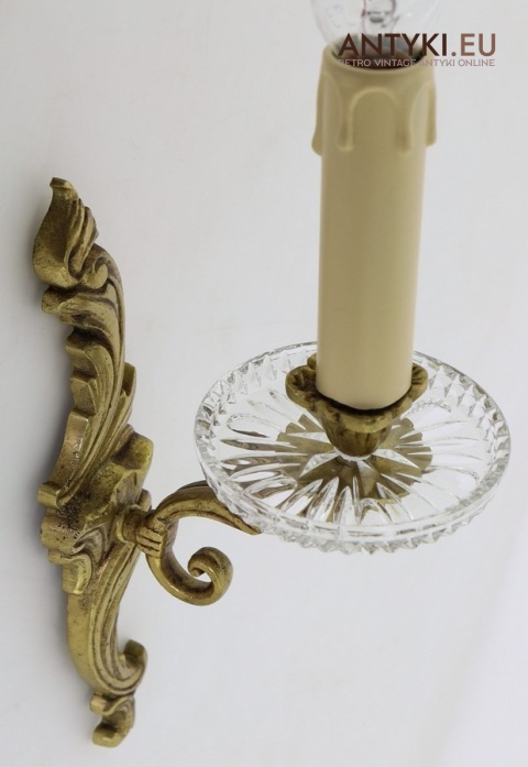 kinkiety pałacowe retro vintage