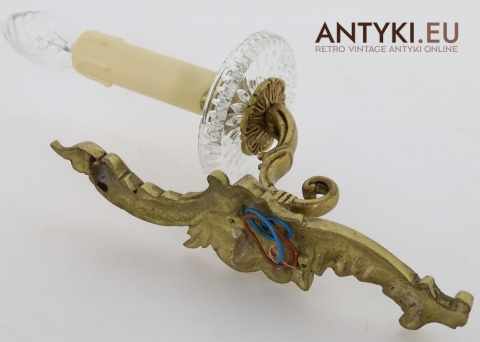 antyki rokoko lampy