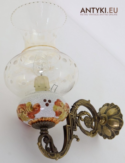 lampy ścienne w stylu vintage