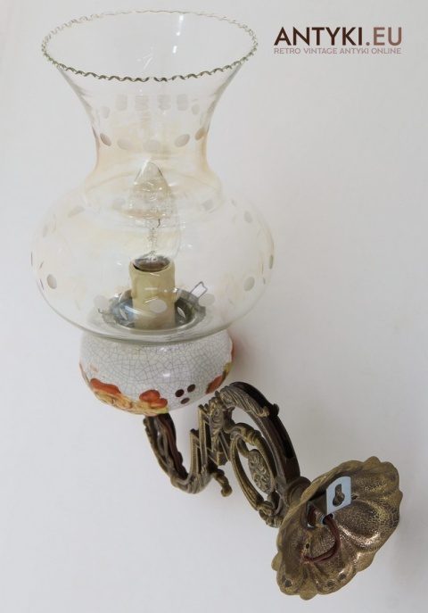 kinkiety vintage do klasycznych wnętrz