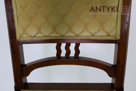 kolekcjonerskie krzesło antyczne vintage