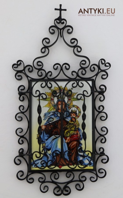 dewocjonalia vintage ołtarzyk ścienny