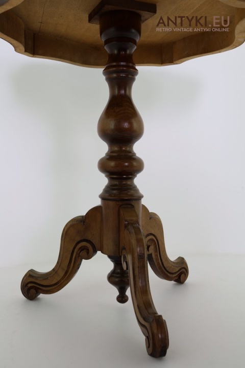 stolik salonowy retro drewniany