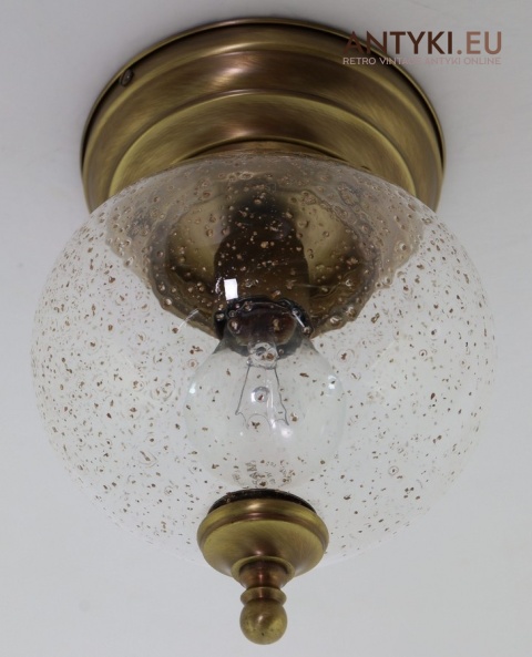 Stylowy plafon vintage lata 70.