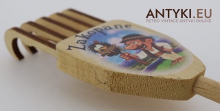 Drewniana drapaczka do pleców Zakopane – rustykalna pamiątka ludowa