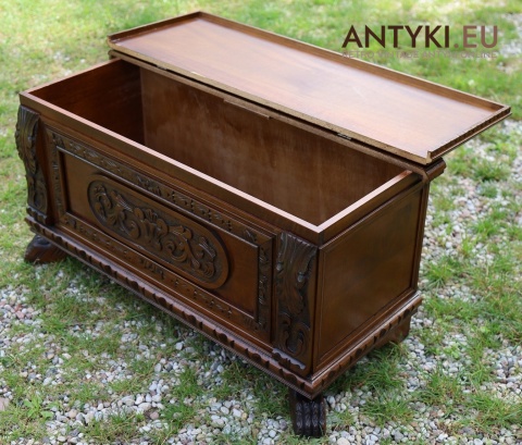 drewniana skrzynia góralska