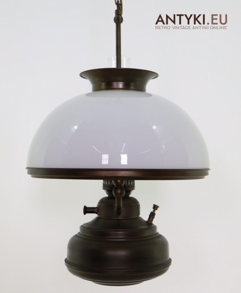 lampa sufitowa vintage dwupunktowa do salonu lub kuchni