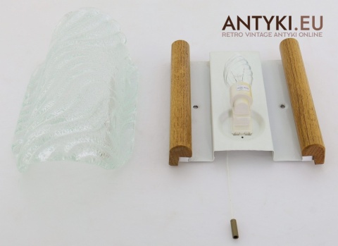 kinkiet retro ze sznureczkiem