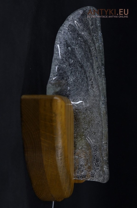 kinkiet ze szkła strukturalnego