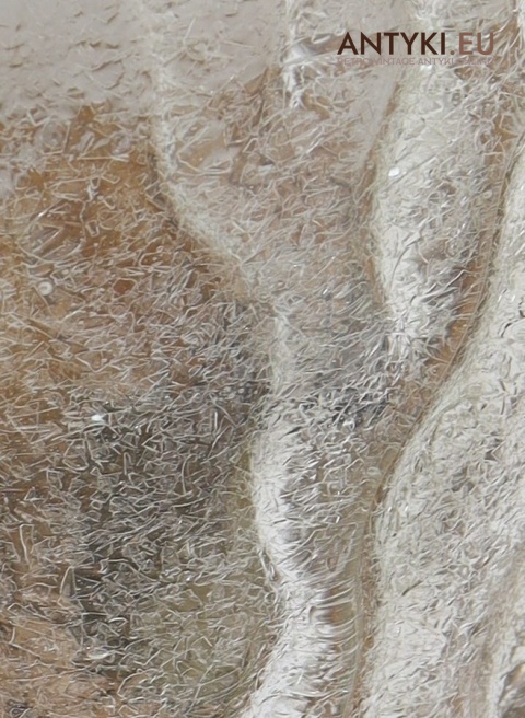 szklany klosz lodowy kinkiet