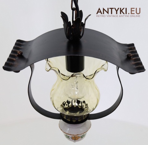 nostalgiczna lampa retro góralska