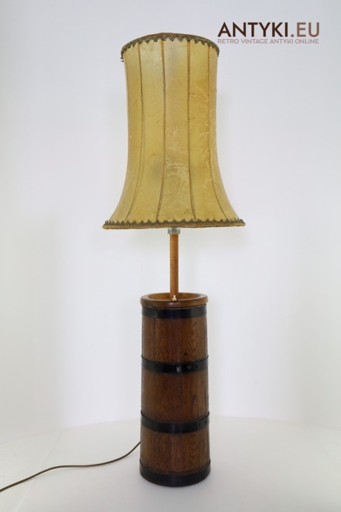 Lampa z maselnicy w klimacie vintage