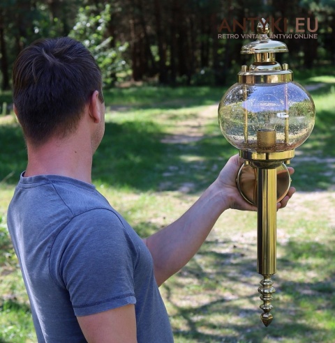 unikatowy kinkiet retro z epoki