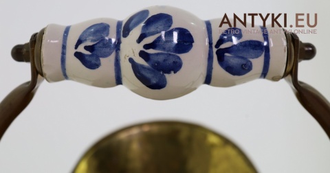 stylowy dzban retro do wnętrz dworkowych