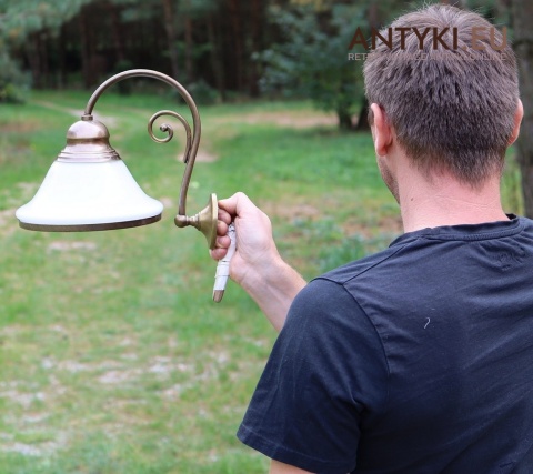 retro kinkiet ścienny