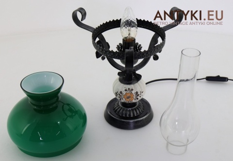 lampka stołowa retro do salonu