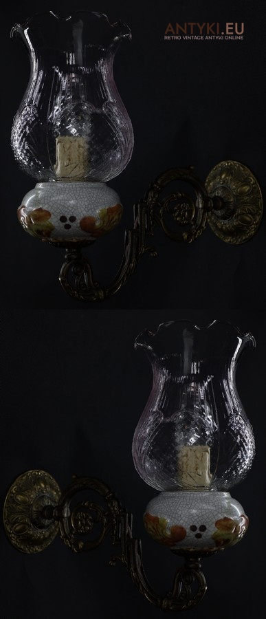 lampy ścienne retro do salonu