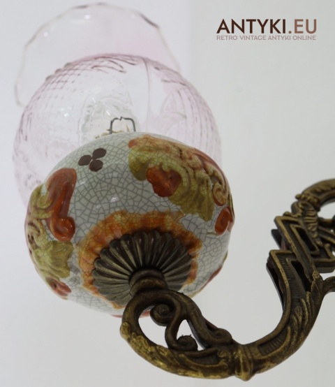 antyczne kinkiety z Austrii