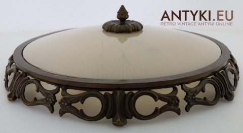 duży plafon art deco