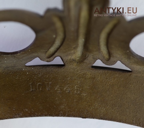 oświetlenie antyczne z brązu