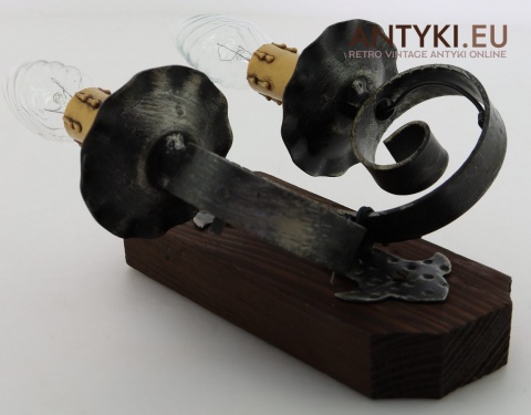 oryginalne oświetlenie ścienne rustykalne