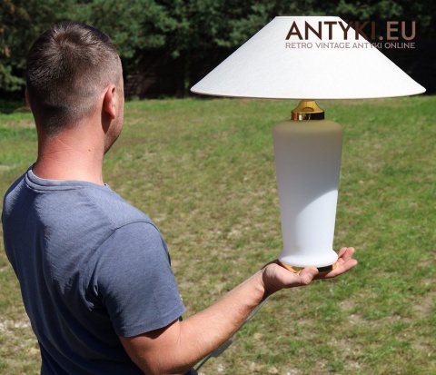 Lampa stołowa Murano z epoki – szkło dmuchane ustnie