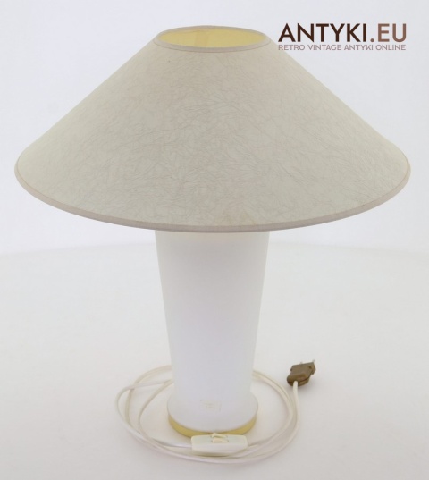 Stylowa lampa retro Murano ze szklanym korpusem