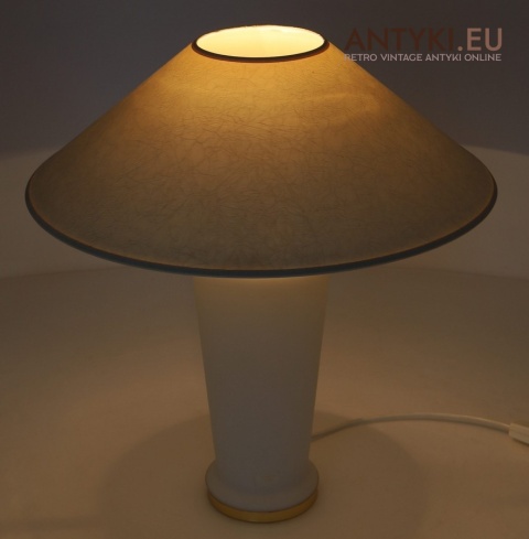 Unikatowa lampa stołowa z Murano – lata 70.