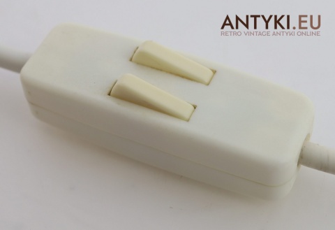 Stylowa lampa stołowa Murano – podświetlana noga lampy i abażur