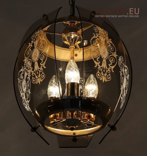 stylowa lampa zawieszana rustyk