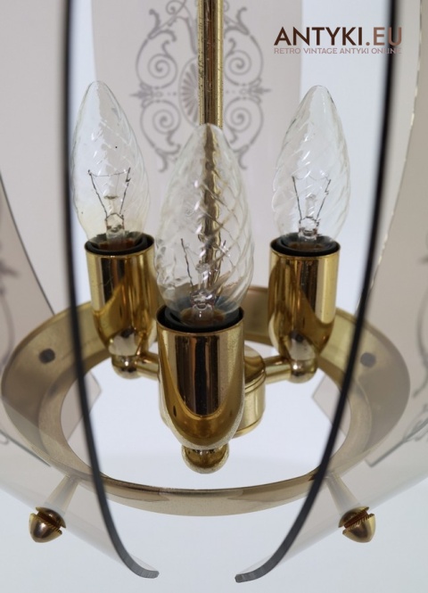 babcina lampa sufitowa w stylu vintage