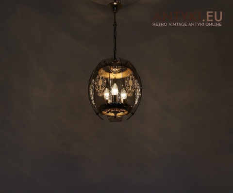 lampa wisząca do wnętrz w stylu retro