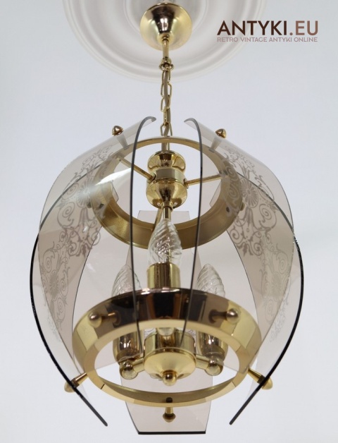 stylowa lampa sufitowa do holu