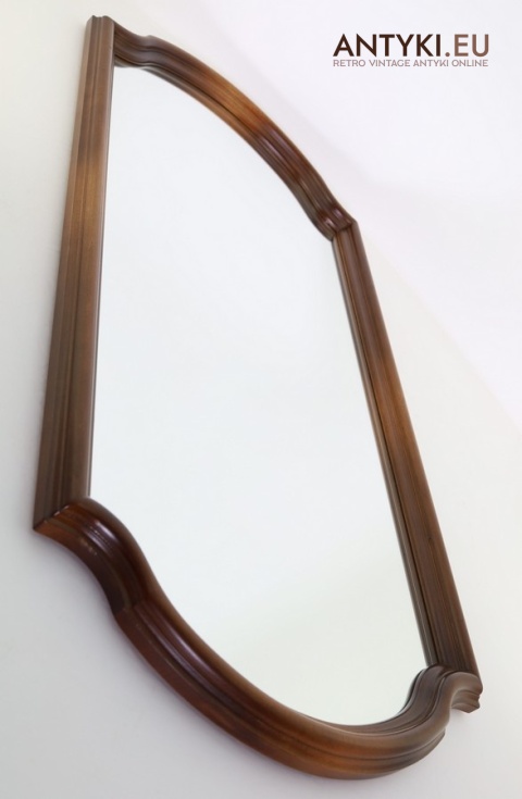 kolekcjonerskie lustro retro w stylu chippendale