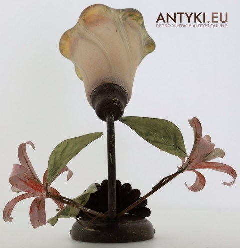 ręcznie malowany kinkiet z włoch