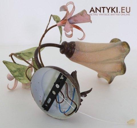 kinkiet kwiatowy włoski design