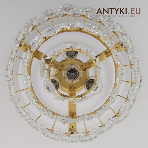 mały żyrandol pałacowy retro