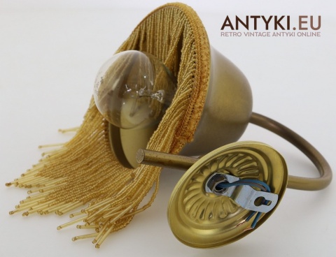 Kinkiet retro do salonu vintage