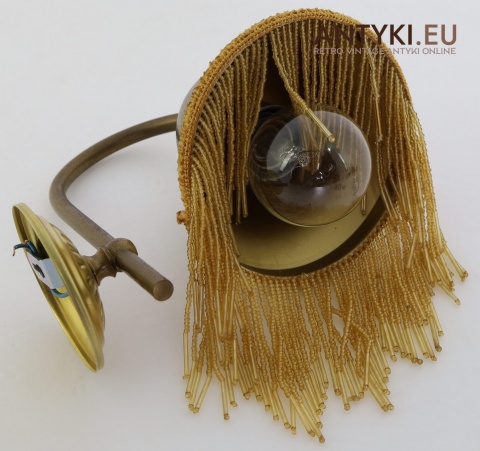 Zabytkowe lampy ścienne retro komplet 2 szt.