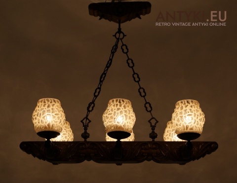 żyrandol góralski do salonu