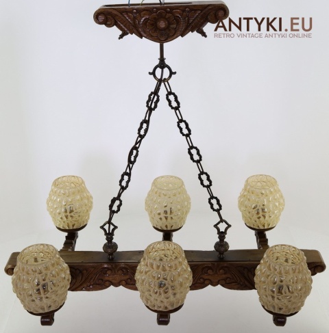 żyrandol góralski do gospody