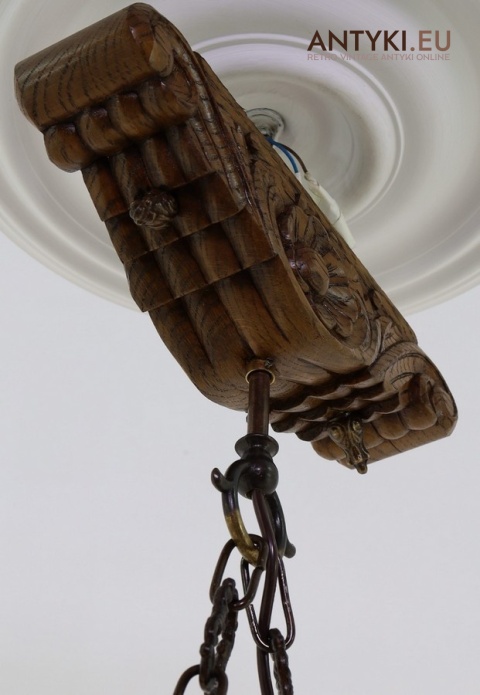 oświetlenie góralskie drewniane