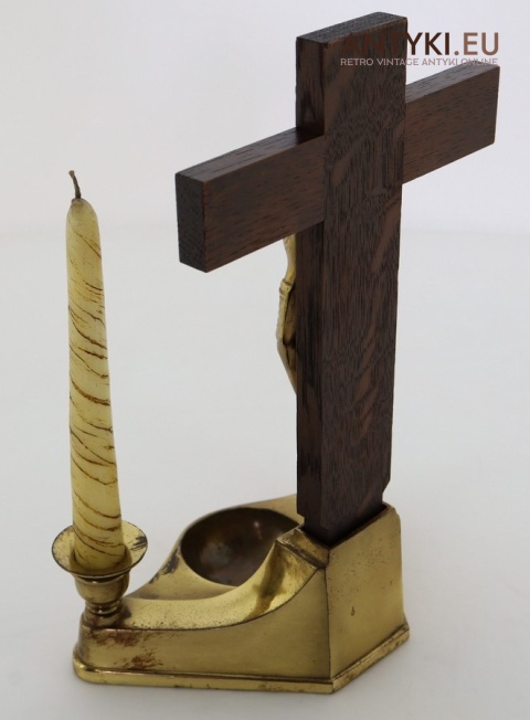 stara pasyjka kolekcjonerska z krzyżem inri