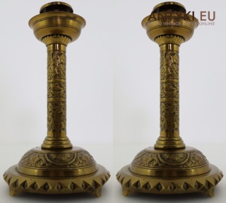 Antyczne świeczniki secesja / Art Nouveau – muzealne okazy dla konesera